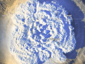 Underwater Volcano Eruption Wreaked Havoc on Satellite Signals | EVONA